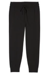 Vince Relaxed Slim Fit Wool Blend Trouser Pants In Black