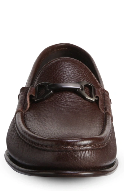 Allen Edmonds Vinci Bit Loafer In Brown/ Brown