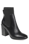 Journee Collection Adalia Block Heel Bootie In Black