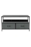 Sorbus Dresser Drawer Tv Stand In Grey