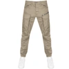 G-star Rovic Zip 3d Tapered Fit Cargo Pants In Beige