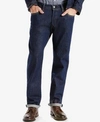 LEVI'S MEN'S 501 ORIGINAL FIT BUTTON FLY STRETCH JEANS