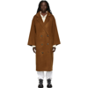 Loulou Studio Borneo Double-breasted Wool And Cashmere-blend Felt Coat In Camel