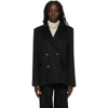 Loulou Studio Black Loro Piana Edition Viuva Blazer In Black