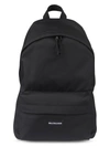 Balenciaga Urban Explorer Backpack With Front Zip Pocket In Black
