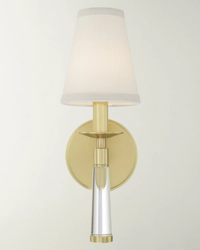 Crystorama Baxter 1-light Antique Gold Sconce