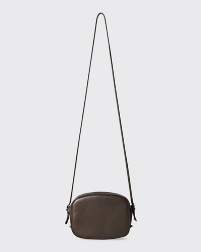 The Row Mini Twin Dual-zip Shoulder Bag In Espl Espresso Pld