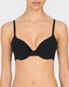 Natori Minimal Demi Conv Contour Underwire Bra In Black