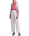 Giorgio Armani Checkerboard-knit Zip-up Jacket In Multi