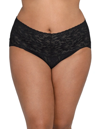 HANKY PANKY PLUS SIZE RETRO LACE V-KINI