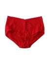 Hanky Panky Signature Lace Retro V-kini In Red