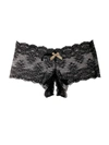 HANKY PANKY LUXE LACE CROTCHLESS BRIEF