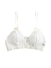 Hanky Panky Luxe Lace Open Bralette In White