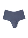 Hanky Panky Breathesoft Hi-rise Thong In Grey