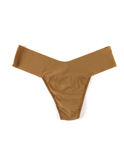 Hanky Panky Breathesoft Natural Rise Thong In Multicolor