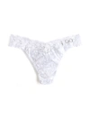 Hanky Panky I Do Crystal Signature Lace Original Rise Thong In White