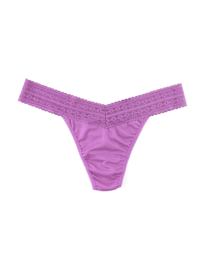 Hanky Panky Dream Original Rise Thong In Purple