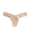 Hanky Panky Signature Lace Low Rise Thong In Brown