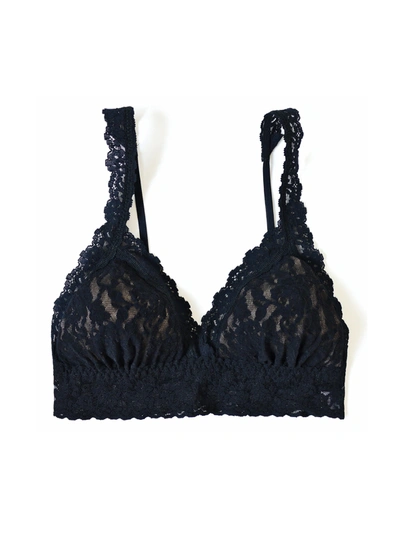 HANKY PANKY SIGNATURE LACE PADDED CROSSOVER BRALETTE