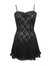 Hanky Panky Lace Lingerie Chemise Nightgown 485832 In Black