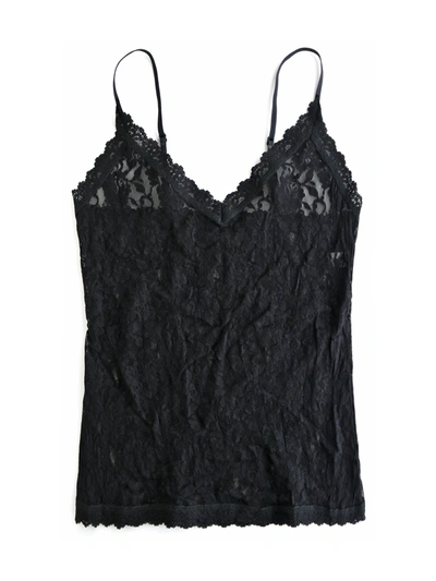 Hanky Panky Signature Lace V-front Cami In Black