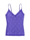 Hanky Panky Signature Lace V-front Cami In Purple