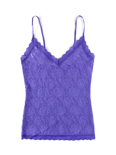Hanky Panky Signature Lace V-front Cami In Purple