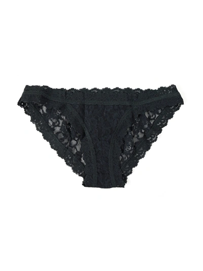 Hanky Panky Signature Lace Brazilian Bikini In Black