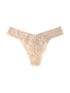 Hanky Panky Plus Size Signature Lace Original Rise Thong In Brown