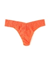 Hanky Panky Signature Lace Original Rise Thong In Orange