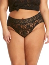 Hanky Panky Plus Size Signature Lace French Brief In Black