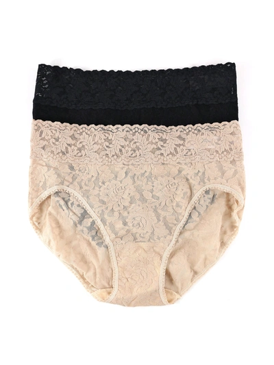 Hanky Panky 2 Pack French Brief In Brown