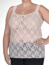 Hanky Panky Plus Size Signature Lace Classic Cami In Brown