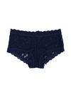 Hanky Panky Signature Lace Boyshort Navy In Blue