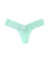 Hanky Panky Signature Lace Low Rise Thong In Green