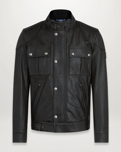 Belstaff Gangster Jacket In Black