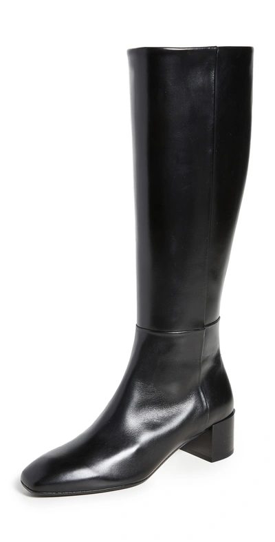 Aeyde Laura Tall Boots In Black