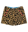 THE MARC JACOBS LEOPARD-PRINTED SHORTS,P00596542