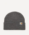 Carhartt Grey Scott Watch Beanie In Dark Grey