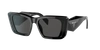 Prada Pr 08ys 1ab5s0 Cat Eye Sunglasses In Dark Grey