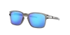 Oakley Men's Low Bridge Fit Sunglasses, Oo9354 Latch Square 55 In Prizm Sapphire