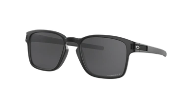 Oakley Unisex Sunglass Oo9358 Latch™ Square (low Bridge Fit) In Prizm Black Polarized