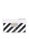 OFF-WHITE BINDER CARD CASE WITH POCKET