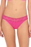 Natori Bliss Perfection Soft & Stretchy V-kini Panty Underwear In Rose