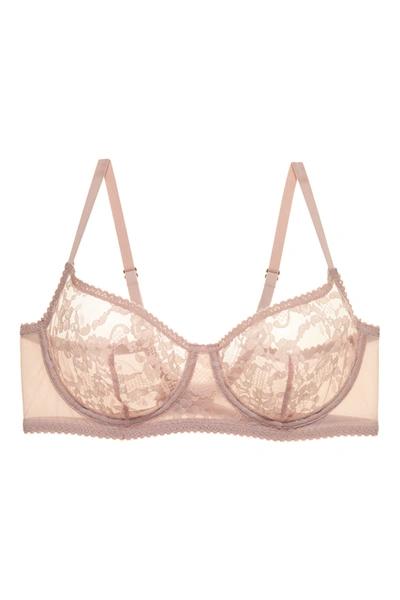 Natori Imperial Unlined Balconette Underwire Bra (34d) In Rose