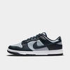 Nike Dunk Low Retro Casual Shoes In Wolf Grey/dark Obsidian/total Orange