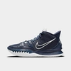 Nike Kyrie 7 Team Basketball Shoes In Midnight Navy/midnight Navy/white