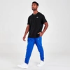 Nike Men's Sportswear Logo Twist Club Fleece Jogger Pants In Blue