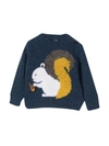 Il Gufo Sweater With 3d Squirrel Motif