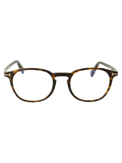 Tom Ford Ft5583-b Glasses In Brown
